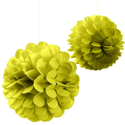 Yellow Decoration Balls - 2