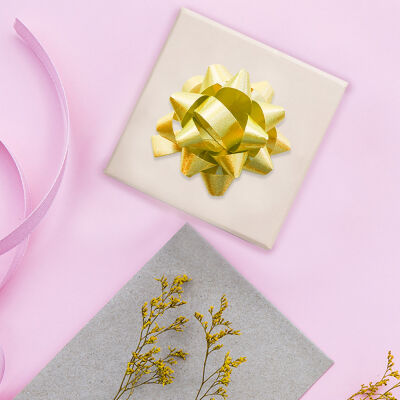 Yellow Gift Bows - No:2 - 1
