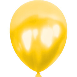 Yellow Metallic Balloons 10