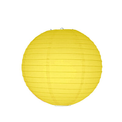 Yellow Paper Lantern 20cm