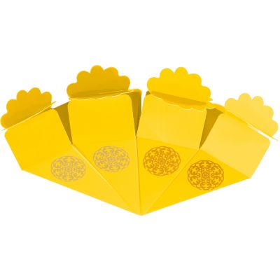 Yellow Party Favor Boxes - 1