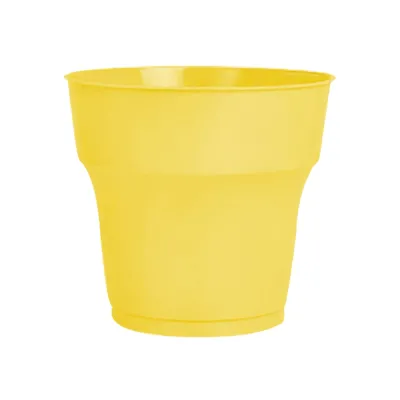 Yellow Plastic Cups - 1