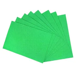 Yeşil Keçe Tabaka 50x70 10lu - 2