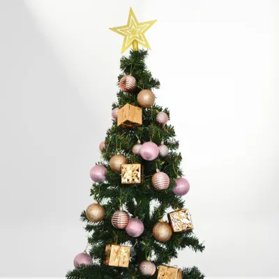 Bronz Yılbaşı Ağaç Süsleme Seti 29 Parça - 1