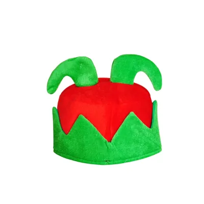 Yılbaşı Figürlü Bez Şapka - Elf - 2