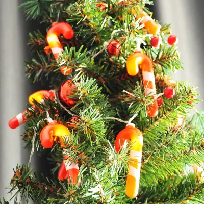 Yılbaşı Ağaç Süslü Gün Işığı Pilli Led Işık - 5