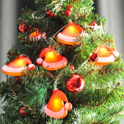 Yılbaşı Ağaç Süslü Gün Işığı Pilli Led Işık - 8