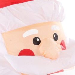 Hediye Paketi Noel Baba Şişme Dekor Süs - Thumbnail