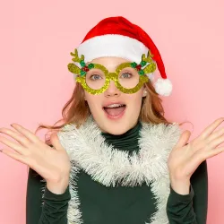 Yılbaşı Gözlük - Geyik Boynuzu - 1