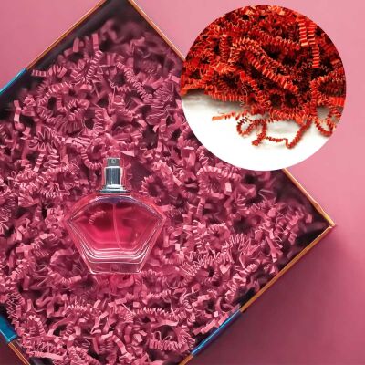 Zigzag Kırpık Kağıt 250gr -Kırmızı- - 1