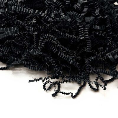 Zigzag Kırpık Kağıt 250gr -Siyah- - 2